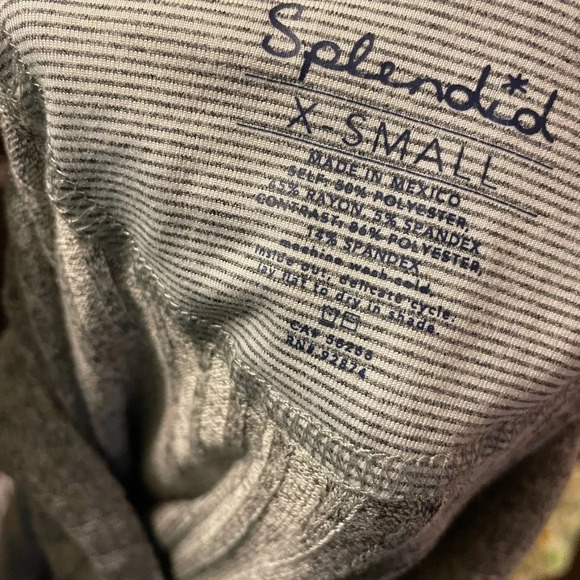 SPLENDID SUPER SOFT ZIP UP SWEATER - Picture 3 of 4